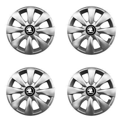Set 4 capace roti potrivite jantelor de 14 inchi (R14) compatibile Skoda Nou, Model - 316