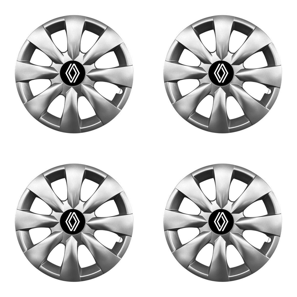 Set 4 capace roti potrivite jantelor de 14 inchi (R14) compatibile Renault Nou, Model - 316