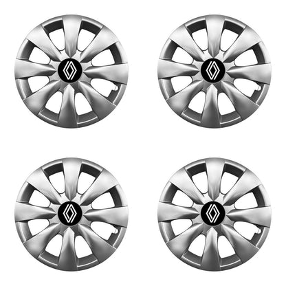 Set 4 capace roti potrivite jantelor de 14 inchi (R14) compatibile Renault Nou, Model - 316