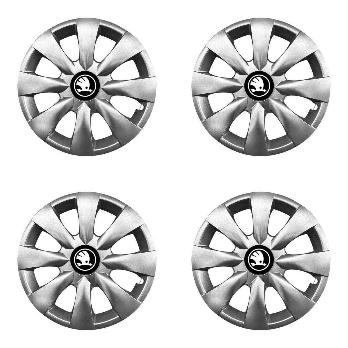 Set 4 capace roti potrivite jantelor de 15 inchi (R15) compatibile Skoda Nou, Model - 316