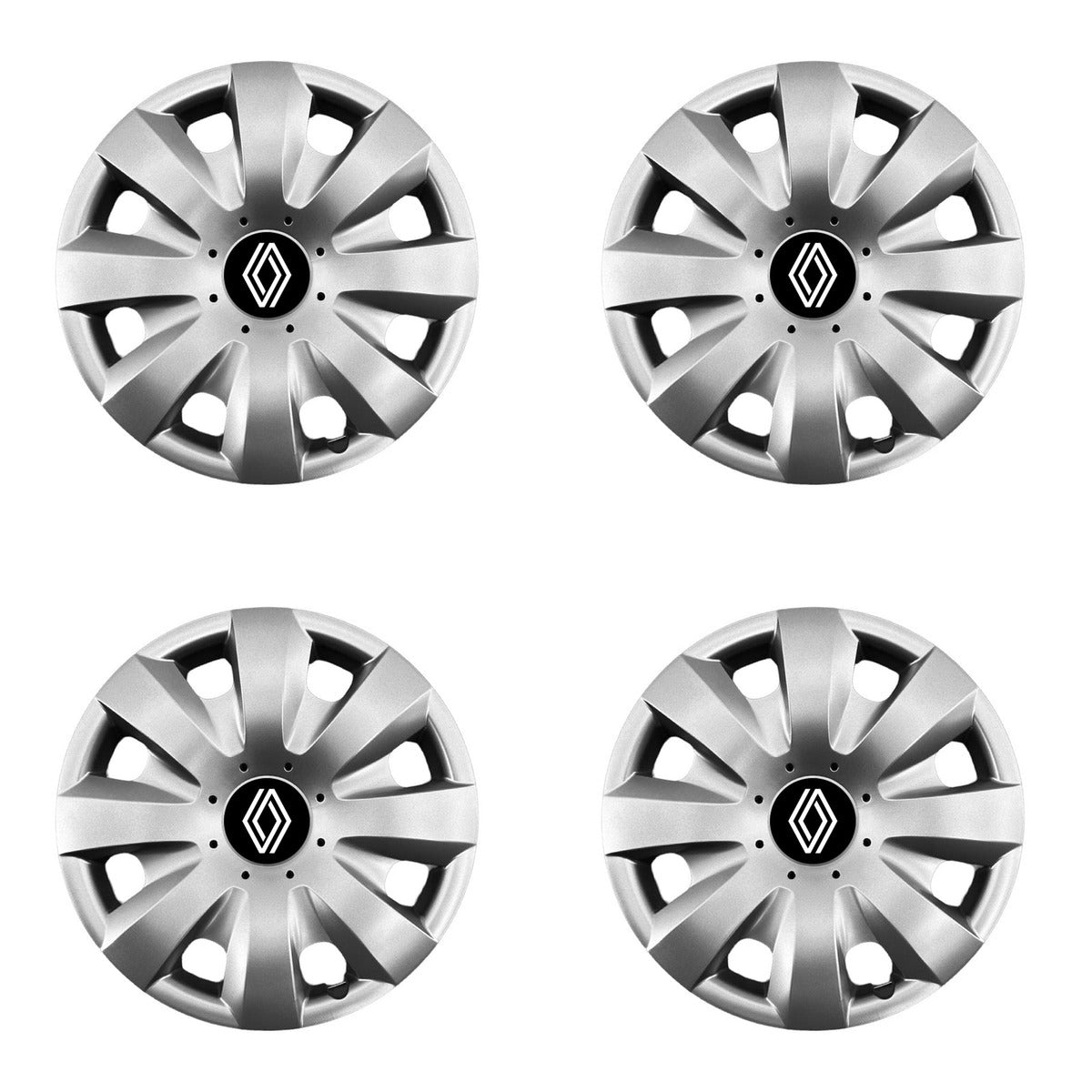 Set 4 capace roti potrivite jantelor de 14 inchi (R14) compatibile gama Renault Nou, model - 321