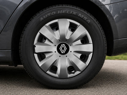 Set 4 capace roti potrivite jantelor de 14 inchi (R14) compatibile gama Renault Nou, model - 321