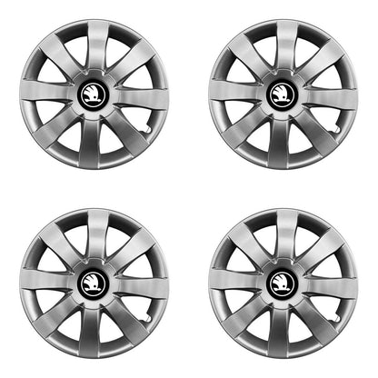 Set 4 Capace Roti 15 inchi (R15) Compatibile Cu SKODA NOU model - 323