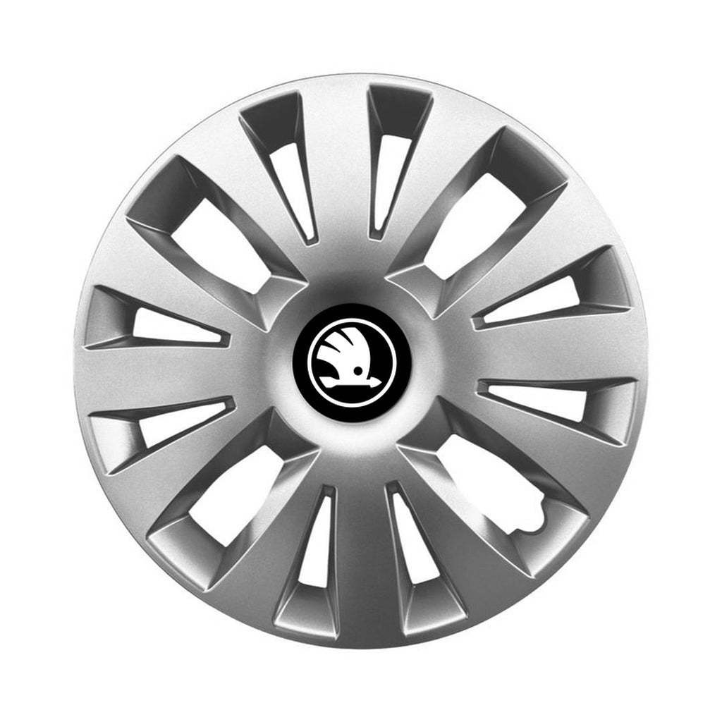 Set 4 Capace Roti 14 inchi (R14) Compatibile Cu SKODA NOU model - 324