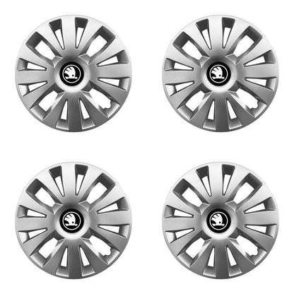 Set 4 Capace Roti 15 inchi (R15) Compatibile Cu SKODA NOU model - 324
