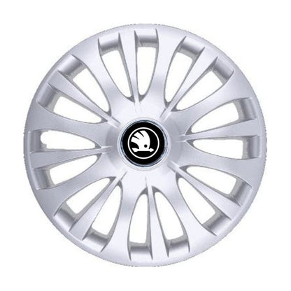 Set 4 Capace Roti R14, Potrivite Jantelor de 14 inch, Pentru Skoda Nou, Model 328