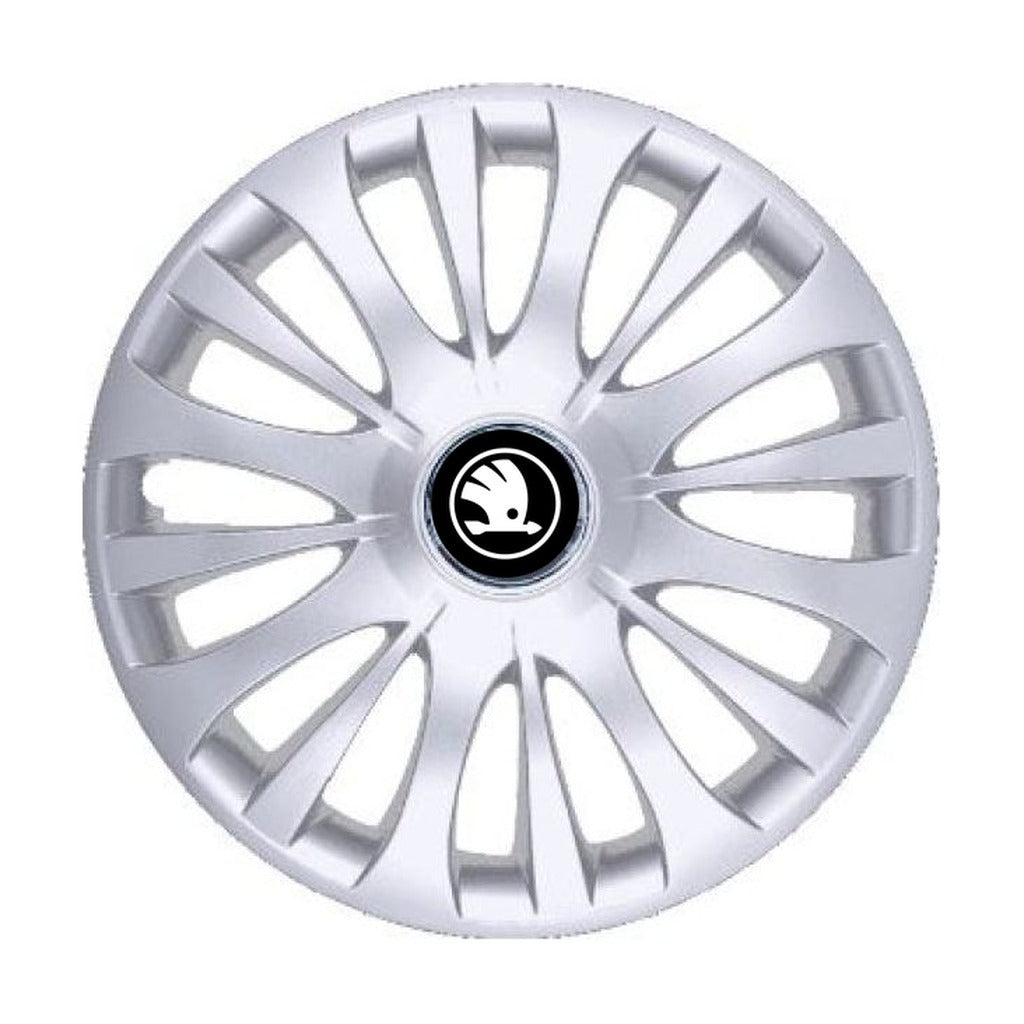 Set 4 Capace Roti R15, Potrivite Jantelor de 15 inch, Pentru Skoda Nou, Model 328