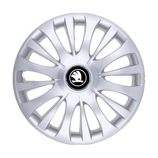 Set 4 Capace Roti R15, Potrivite Jantelor de 15 inch, Pentru Skoda Nou, Model 328
