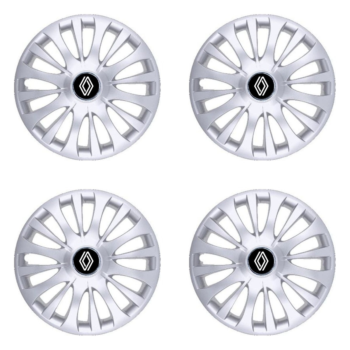 Set 4 Capace Roti R15, Potrivite Jantelor de 15 inch, Pentru Renault Nou, Model 328