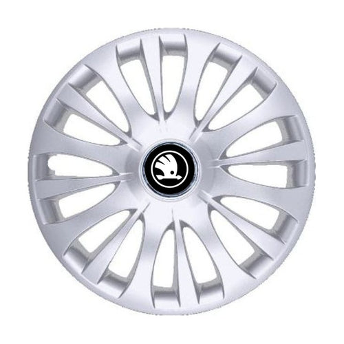 Set 4 Capace Roti R16, Potrivite Jantelor de 16 inch, Pentru Skoda Nou, Model 328