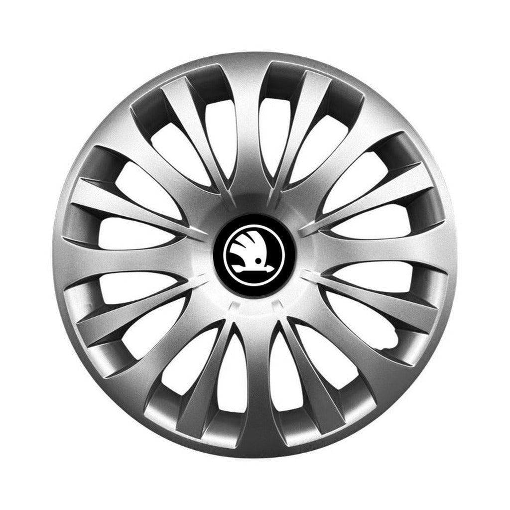 Set 4 Capace Roti 16 inchi (R16) Compatibile Cu SKODA NOU model - 329