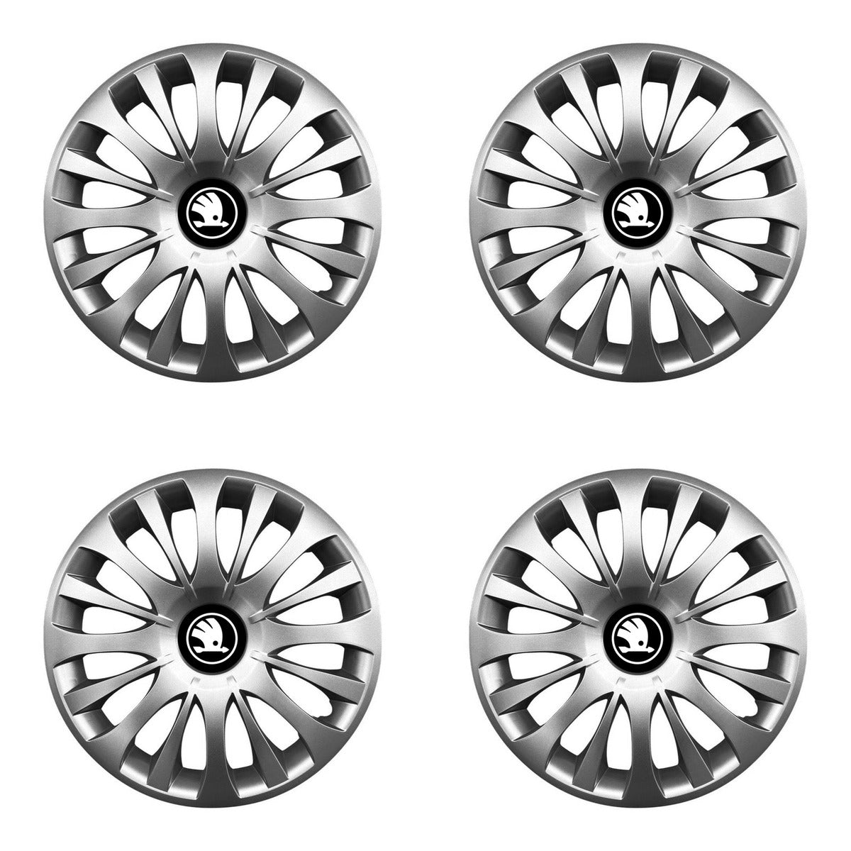Set 4 Capace Roti 16 inchi (R16) Compatibile Cu SKODA NOU model - 329