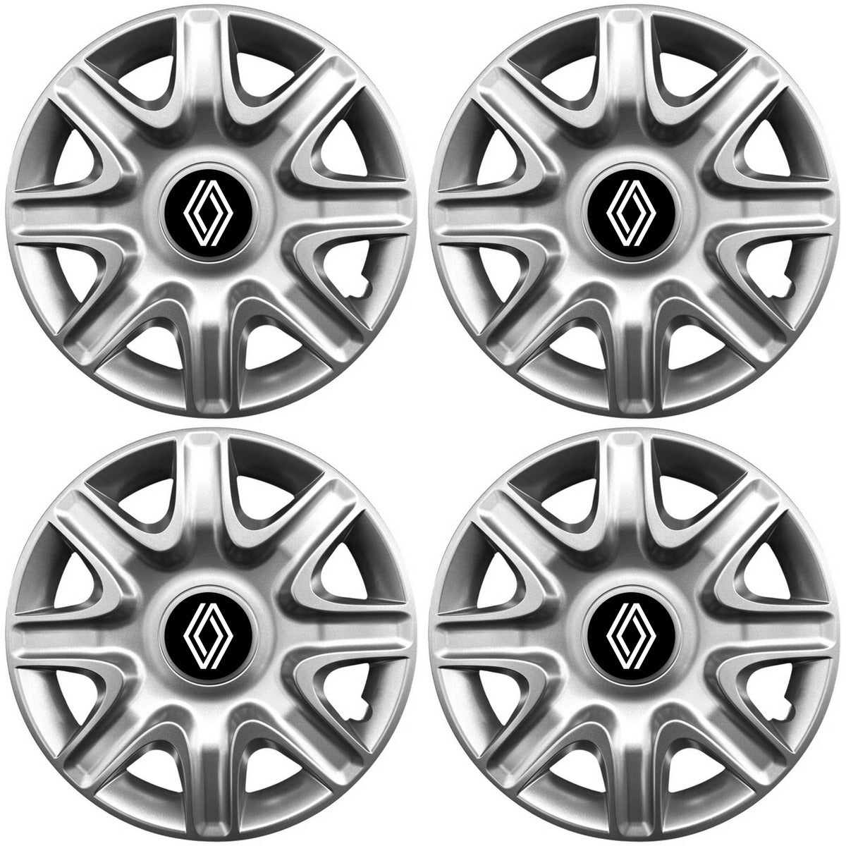 Set 4 Capace Roti 14 inchi (r14) Model 332, Compatibile Cu Renault Nou