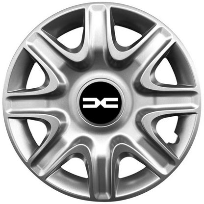 Set 4 Capace Roti 16 inchi (r16) Model 332, Compatibile Cu Dacia Nou