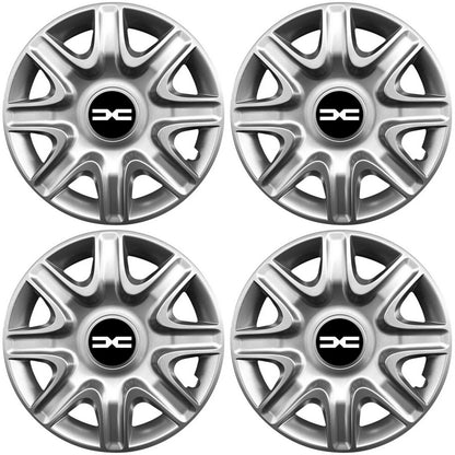 Set 4 Capace Roti 16 inchi (r16) Model 332, Compatibile Cu Dacia Nou