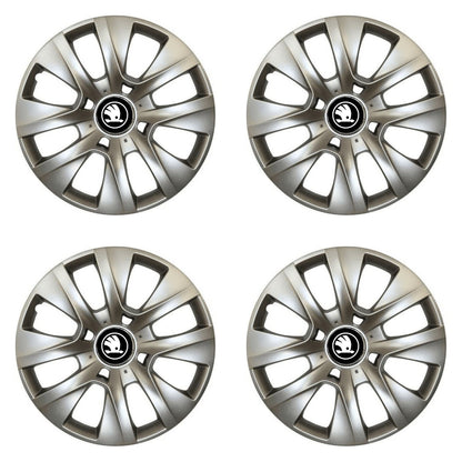 Set 4 capace roti 14 inchi (R14) compatibile Skoda Nou, Model - 334