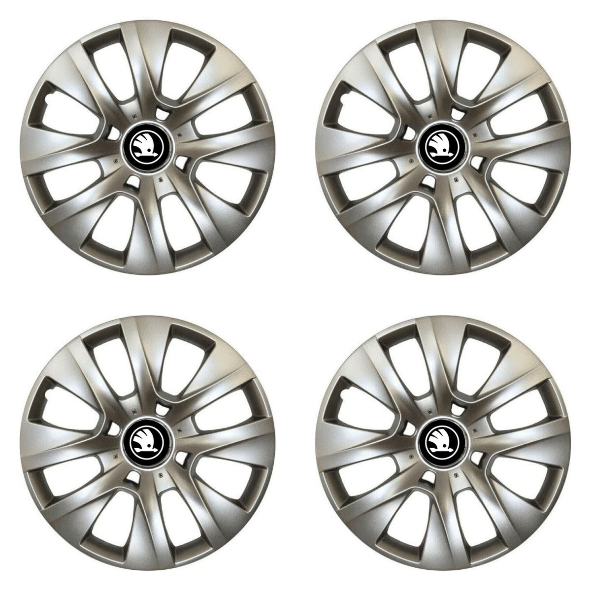 Set 4 capace roti 15 inchi (R15) compatibile Skoda Nou, Model - 334