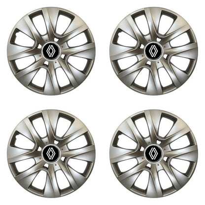 Set 4 capace roti 15 inchi (R15) compatibile Renault Nou, Model - 334