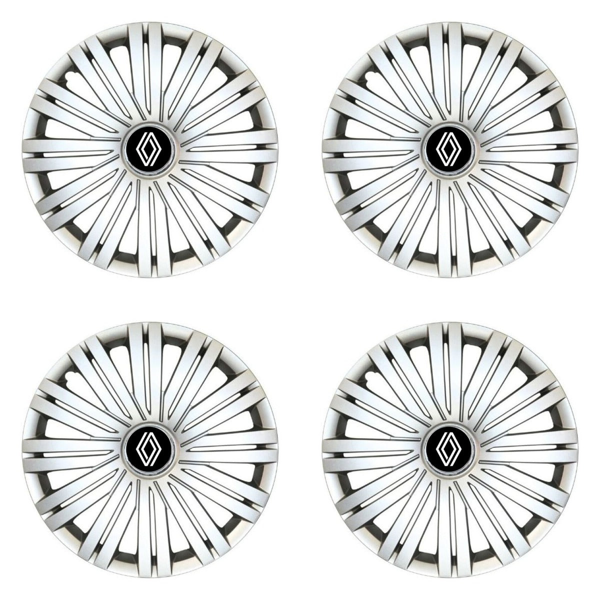 Set 4 Capace Roti R16, Potrivite Jantelor de 16 inch, Pentru Renault Nou, Model 339