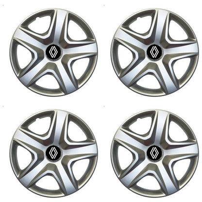 Set 4 Capace Roti 14 inch (R14) Model 340, Compatibile Cu Renault Nou