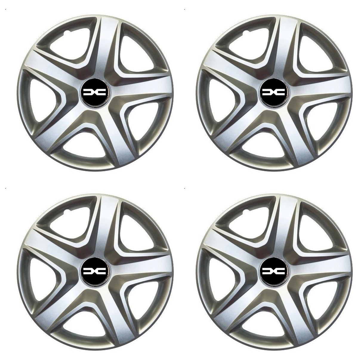 Set 4 Capace Roti 15 inch (R15) Model 340, Compatibile Cu Dacia Nou