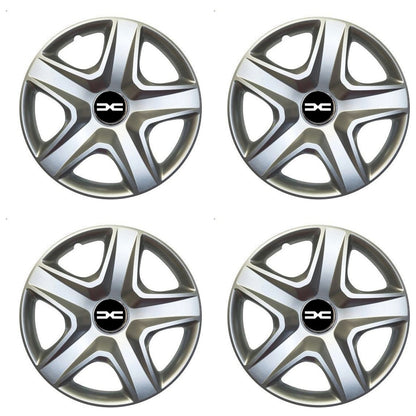 Set 4 Capace Roti 15 inch (R15) Model 340, Compatibile Cu Dacia Nou