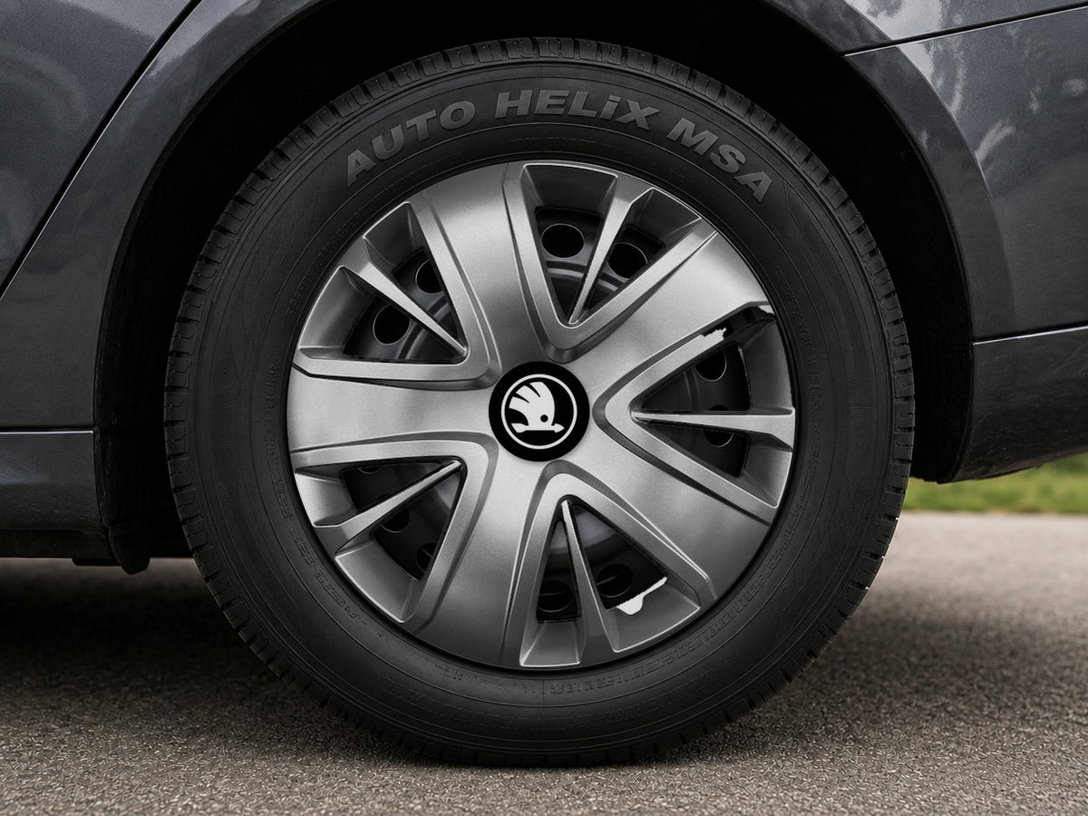 Set 4 Capace Roti 14 inchi (R14) Compatibile Cu SKODA NOU, Model 341