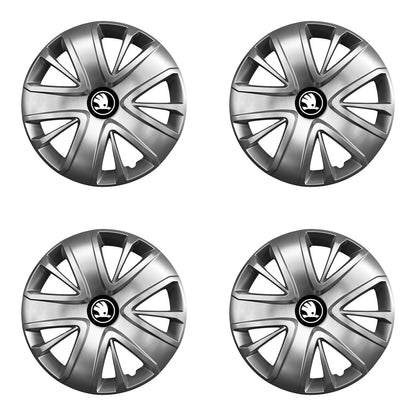 Set 4 Capace Roti 16 inchi (R16) Compatibile Cu SKODA NOU, Model 341