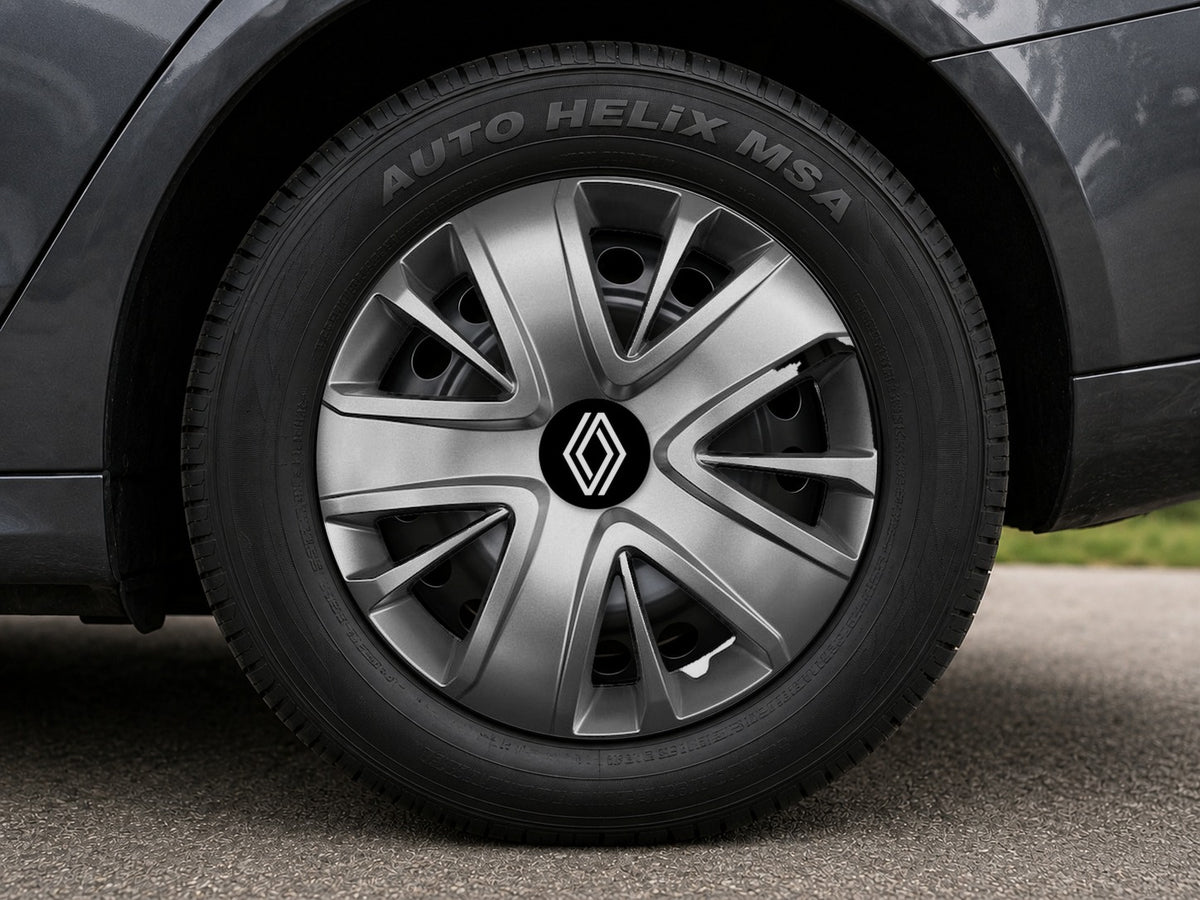 Set 4 Capace Roti 16 inchi (R16) Compatibile Cu RENAULT NOU, Model 341