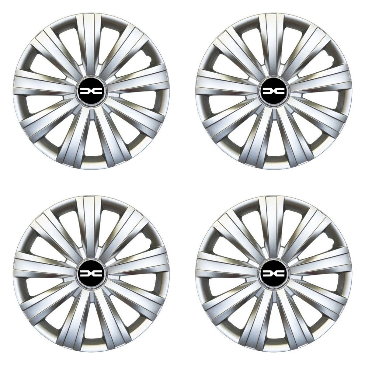 Set 4 Capace Roti R14, Potrivite Jantelor de 14 inch, Pentru Dacia Nou, Model 382