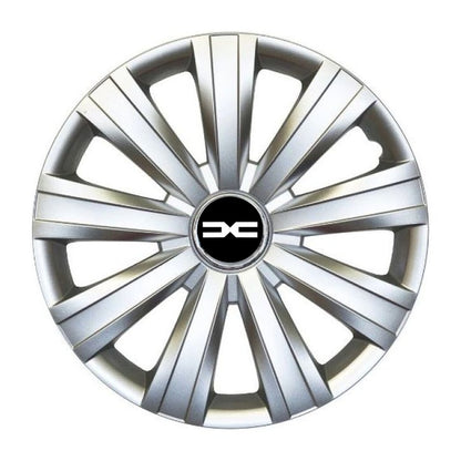Set 4 Capace Roti R15, Potrivite Jantelor de 15 inch, Pentru Dacia Nou, Model 382