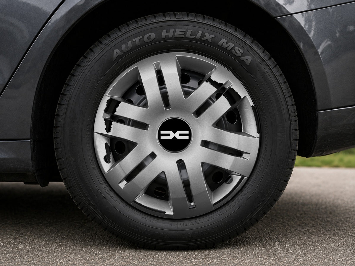 Set 4 capace roti potrivite jantelor de 15 inchi (R15) compatibile gama DACIA NOU model - 406