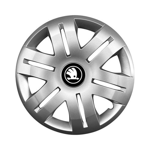 Set 4 capace roti potrivite jantelor de 15 inchi (R15) compatibile gama SKODA NOU model - 406