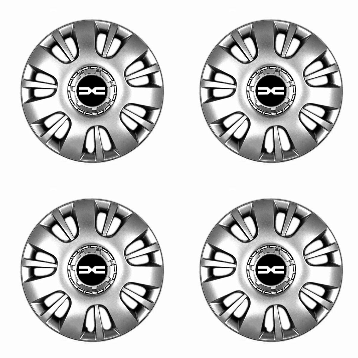 Set 4 Capace Roti 15 inchi (R15) Compatibile Cu DACIA NOU, model - 407