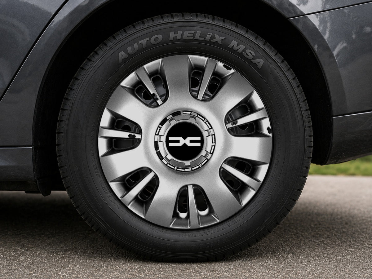 Set 4 Capace Roti 15 inchi (R15) Compatibile Cu DACIA NOU, model - 407