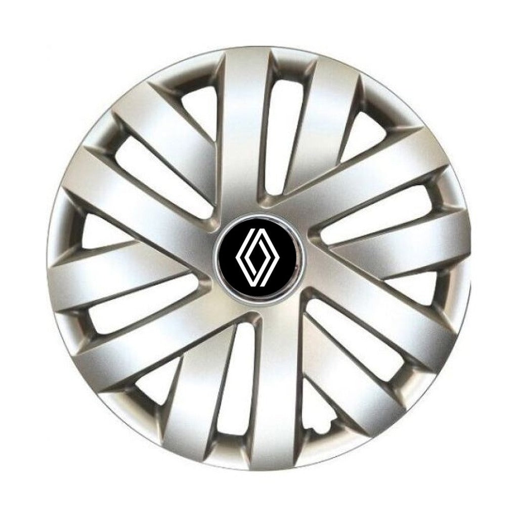 Set 4 Capace Roti R15, Potrivite Jantelor de 15 inch, Pentru Renault Nou, Model 409