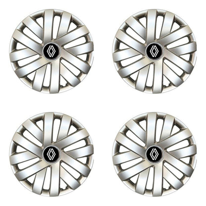 Set 4 Capace Roti R16, Potrivite Jantelor de 16 inch, Pentru Renault Nou, Model 409