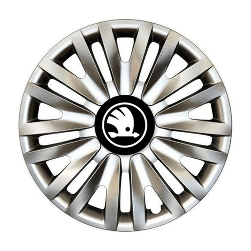 Set 4 Capace Roti 15 inchi (R15) Model 412, pentru Skoda Nou