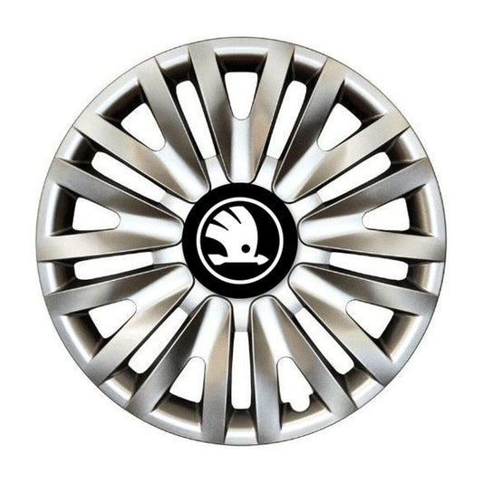 Set 4 Capace Roti 15 inchi (R15) Model 412, pentru Skoda Nou