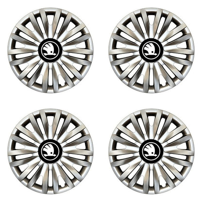 Set 4 Capace Roti 16 inchi (R16) Model 412, pentru Skoda Nou