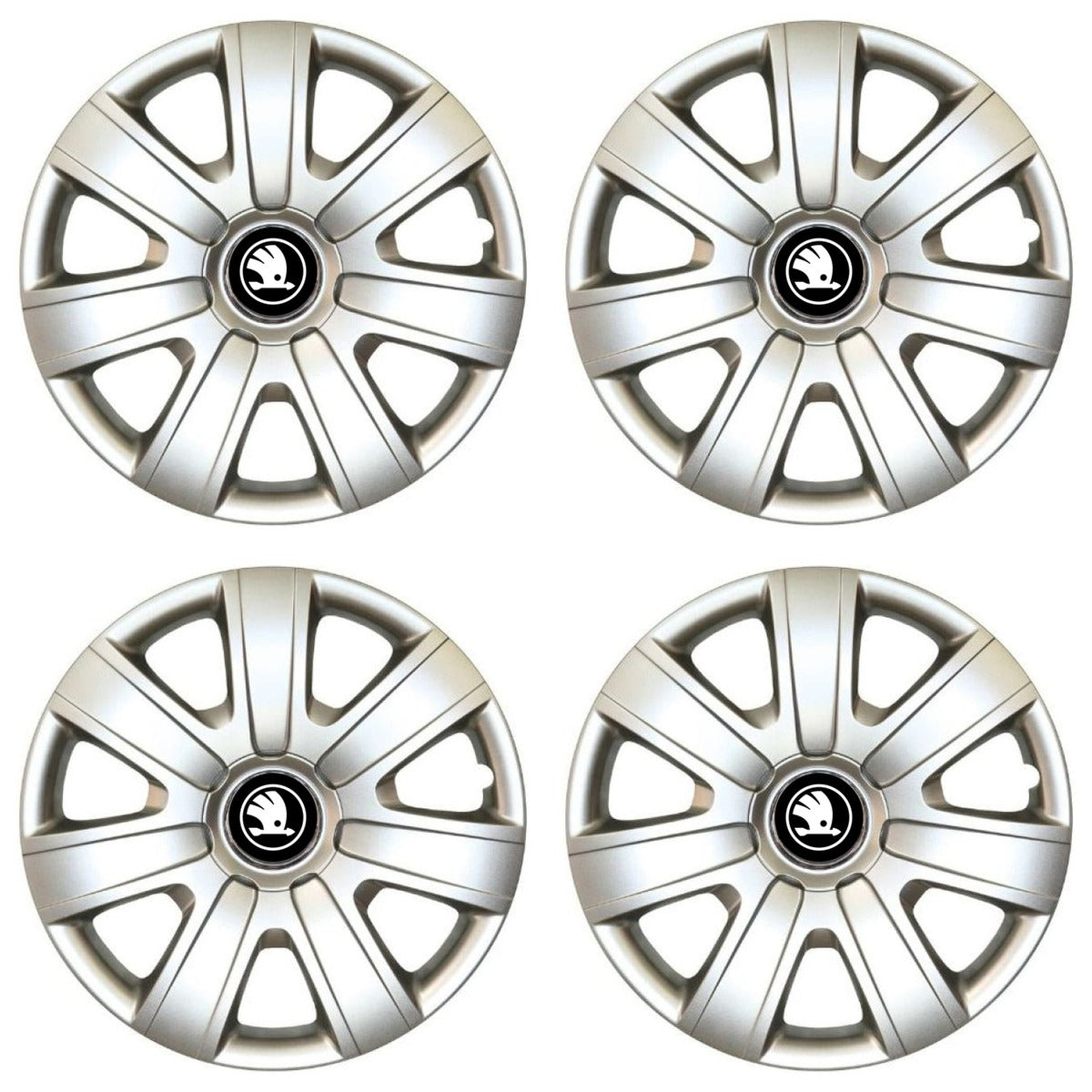 Set 4 Capace Roti R14, Potrivite Jantelor de 14 inch, Pentru Skoda Nou, Model 415