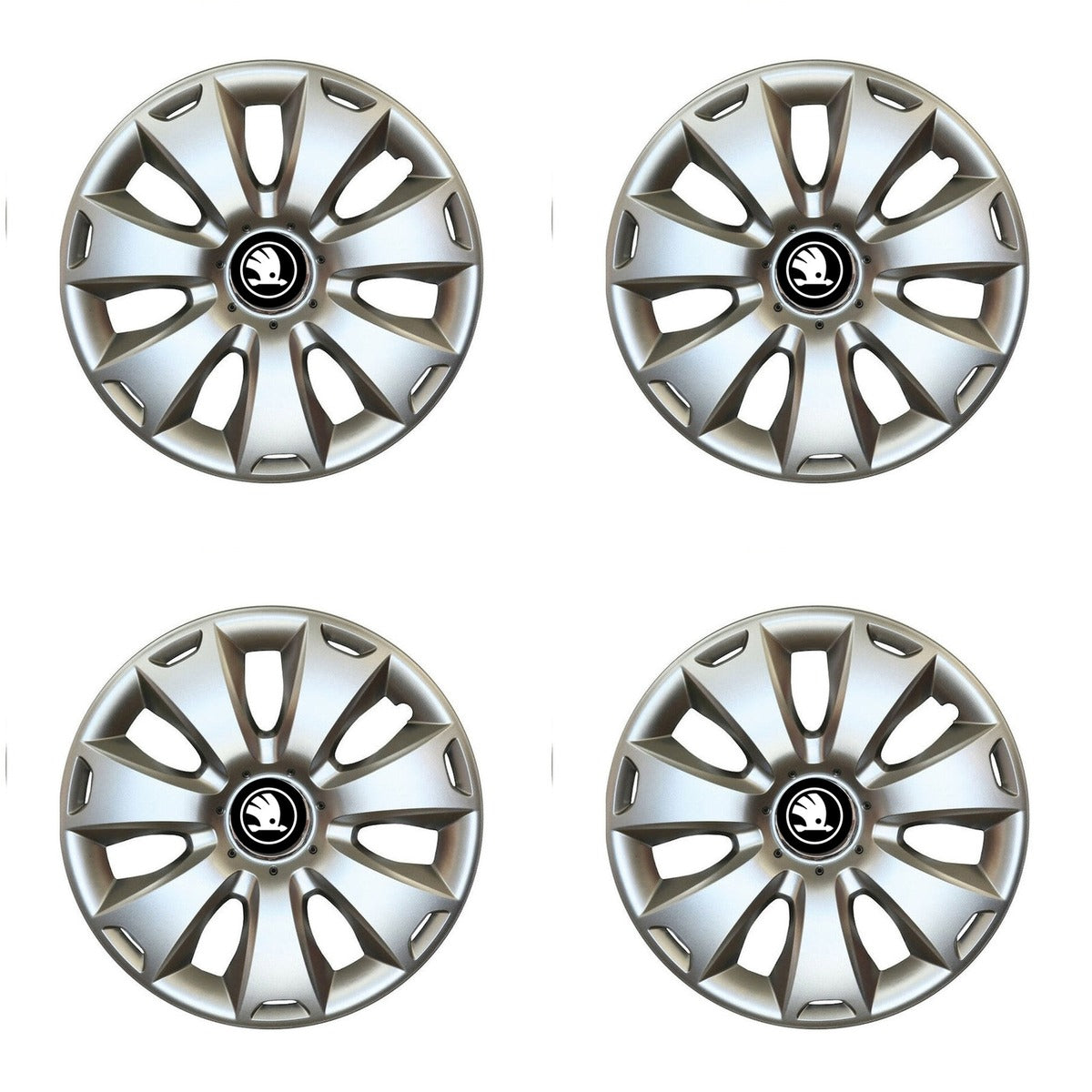 Set 4 Capace Roti 16 inchi (R16) Compatibile Cu SKODA NOU, Model-417