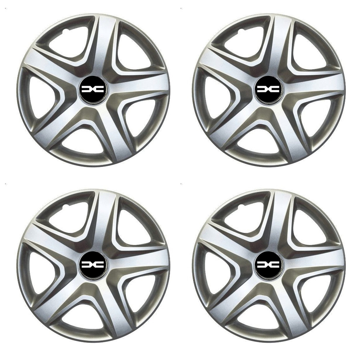 Set 4 Capace Roti Autohelix MSA® R14, Potrivite Jantelor de 14 inch, Pentru Dacia Nou, Model 418