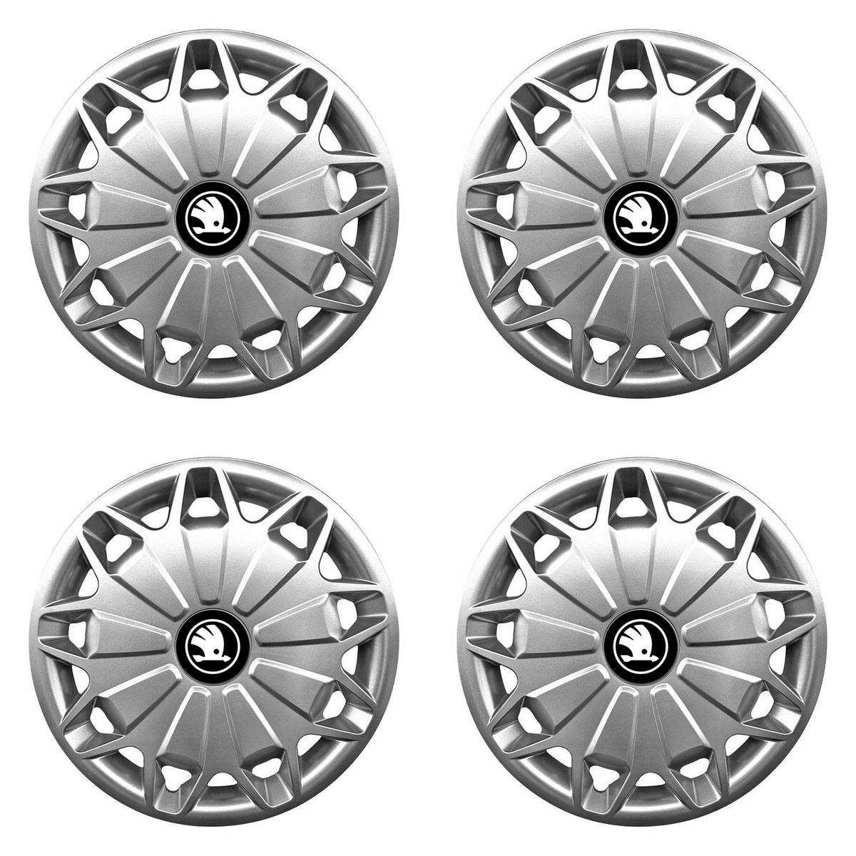 Set 4 capace roti 15 inchi (R15) Compatibile Cu Skoda Nou model - 419