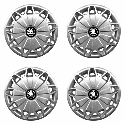 Set 4 capace roti 16 inchi (R16) Compatibile Cu Skoda Nou model - 419
