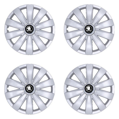 Set 4 Capace Roti R14, Potrivite Jantelor de 14 inch, Pentru Skoda Nou, Model 421