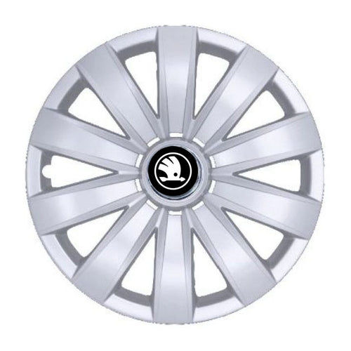 Set 4 Capace Roti R16, Potrivite Jantelor de 16 inch, Pentru Skoda Nou, Model 421