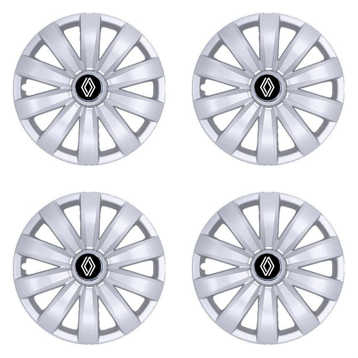 Set 4 Capace Roti R16, Potrivite Jantelor de 16 inch, Pentru Renault Nou, Model 421