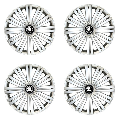 Set 4 Capace Roti R14, Potrivite Jantelor de 14 inch, Pentru Skoda Nou, Model 422