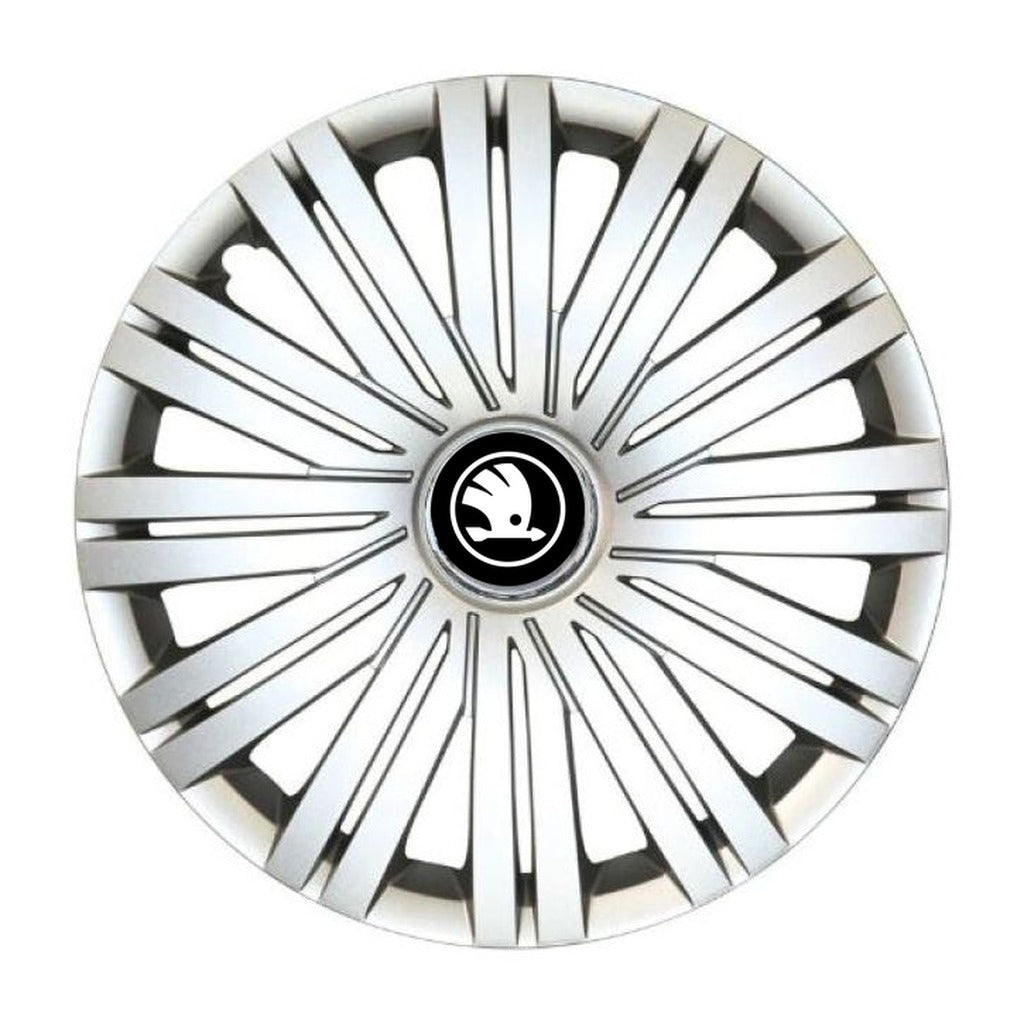 Set 4 Capace Roti R16, Potrivite Jantelor de 16 inch, Pentru Skoda Nou, Model 422
